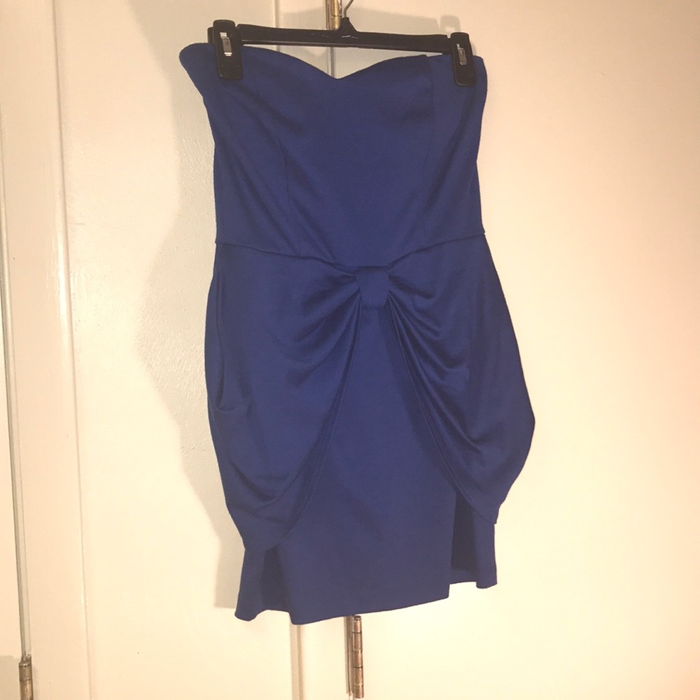 Mystic Blue Baby Doll Dress Size M